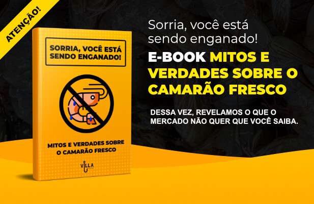 Ebook Mitos e Verdades sobre o camarão fresco!