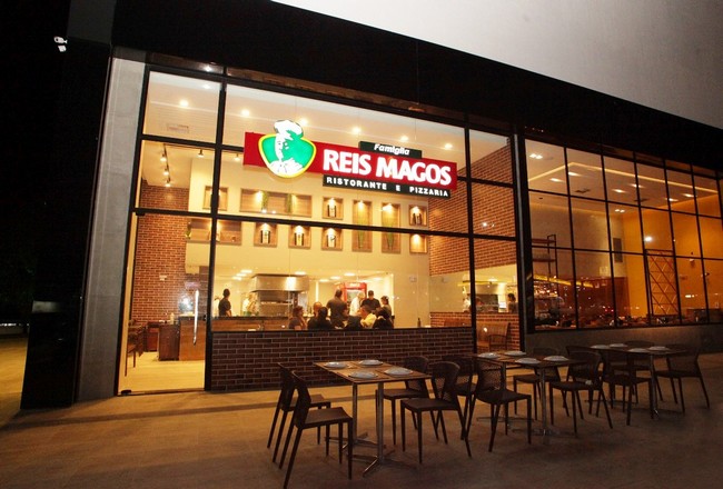 Fachada da Pizzaria Reis Magos